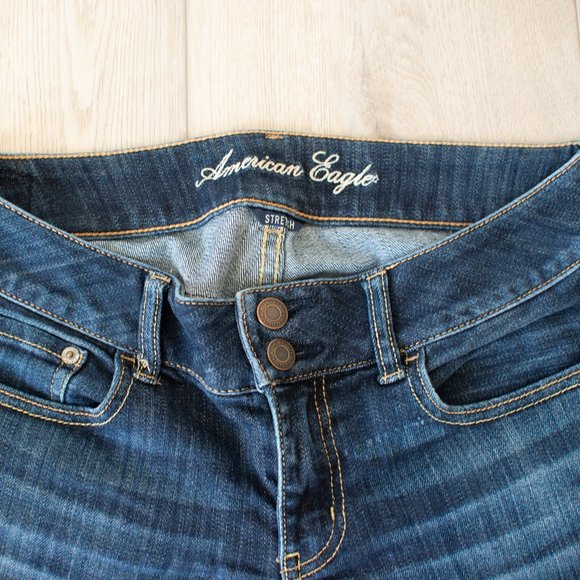 AE Stretch ARTIST jeans SZ 6 Regular - Picture 9 of 14